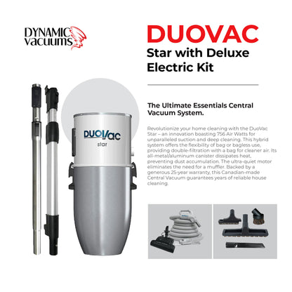 Duovac Star with Deluxe Electric Kit