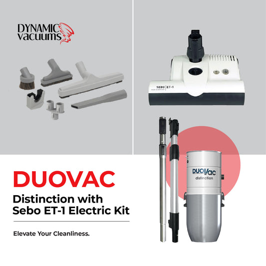 Duovac Distinction with Sebo ET-1 Electric Kit