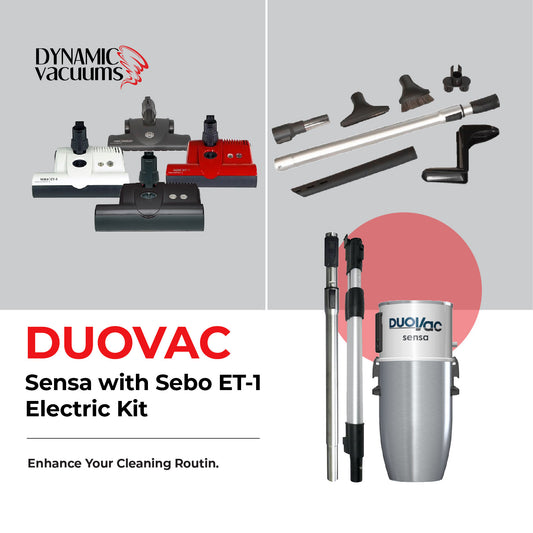 Duovac Sensa with Sebo ET-1 Electric Kit