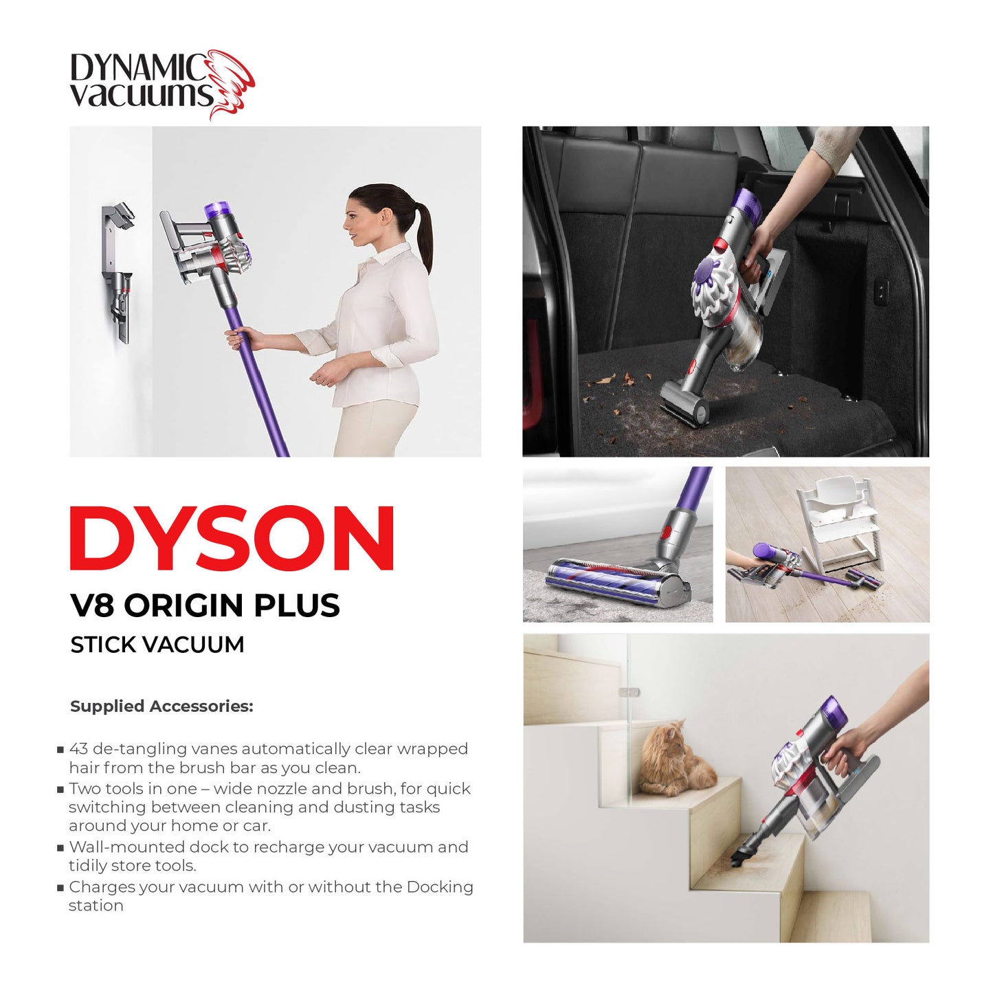 Dyson V8 Origin Plus Stick Vacuum