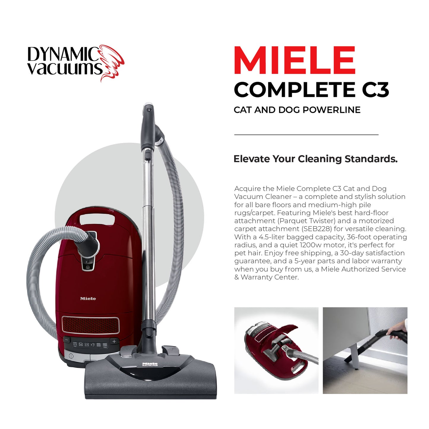 Miele Complete C3 Cat and Dog PowerLine