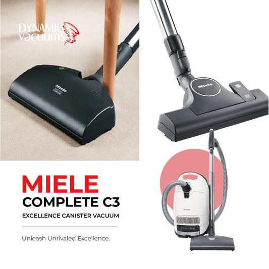 Miele Complete C3 Excellence Canister Vacuum