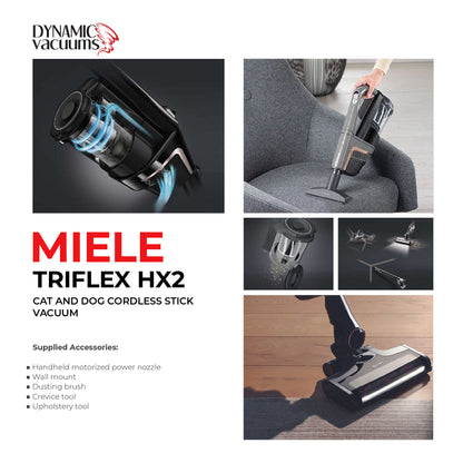 Miele Triflex HX2 Cat and Dog Cordless Stick Vacuum