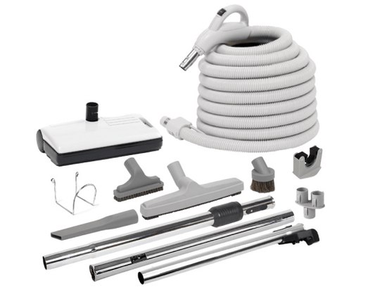 30' Sweep And Groom Deluxe Central Vacuum Attachment Kit